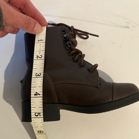 Brown Leather Lace-Up Paddock Boots - Picture 5 of 5
